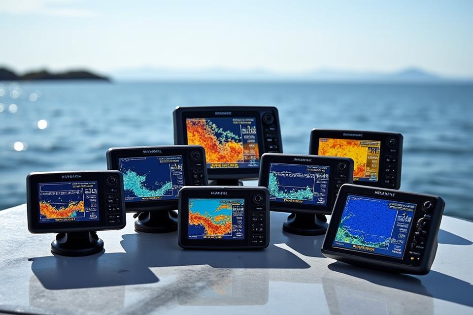 魚群探知機とGPS機器